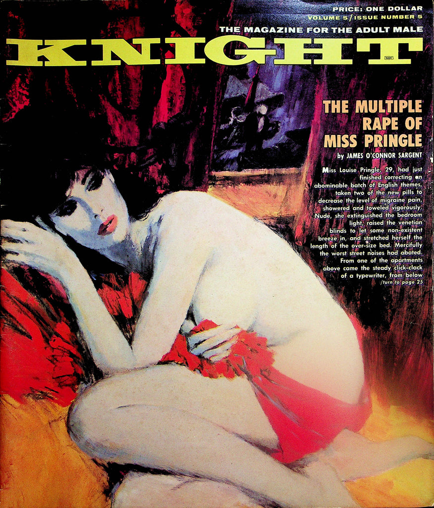Knight Over-Sized Vintage Magazine  Centerfold Girl Li'L Reb vol.5 #5  1966 030425lm-p