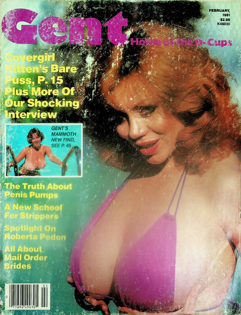Gent Busty Magazine   Kitten Natividad / Roberta Pedon   February 1981     102725lm-p