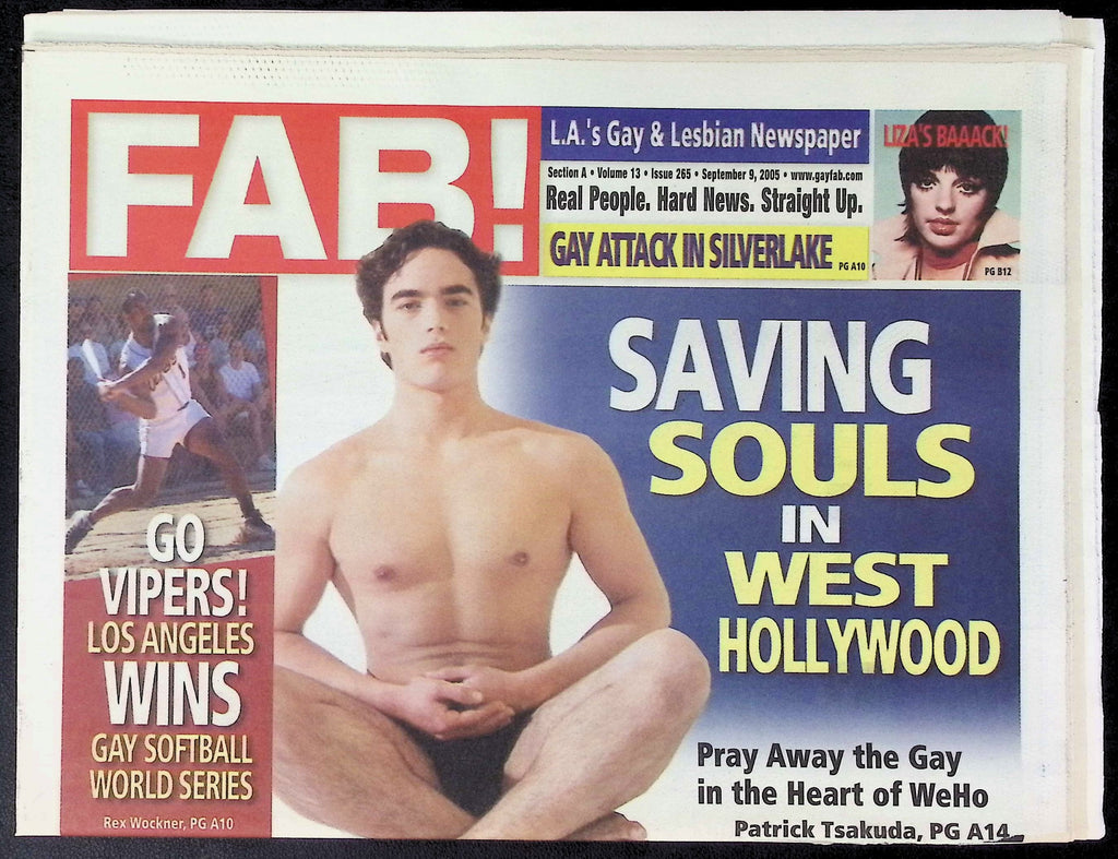 Fab! Newspaper Liza Maneli September 2005 Gay/LGBT 051826AKP-25