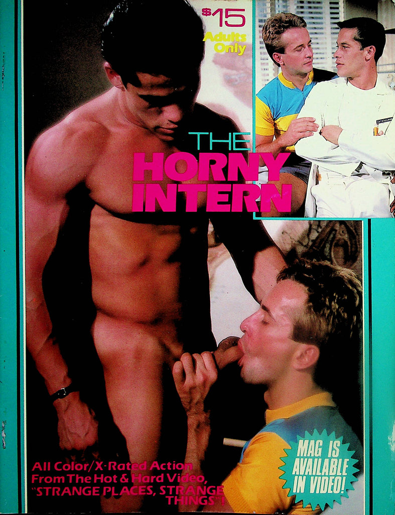 The Horny Intern Gay Magazine  #1 1990's     110724lm-p
