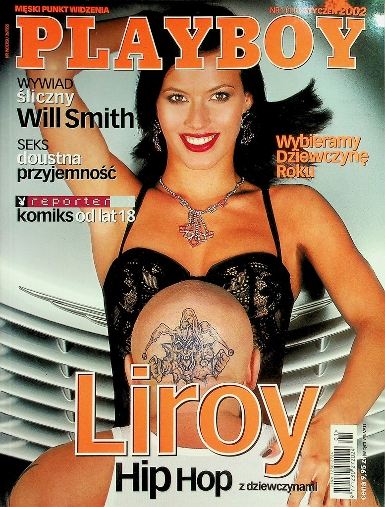 Playboy Polish International Magazine  Cover : Liroy Hip Hop / Centerfold Playmate Shannon Stewart / Will Smith  (Styczen') January 2002  030226lmp