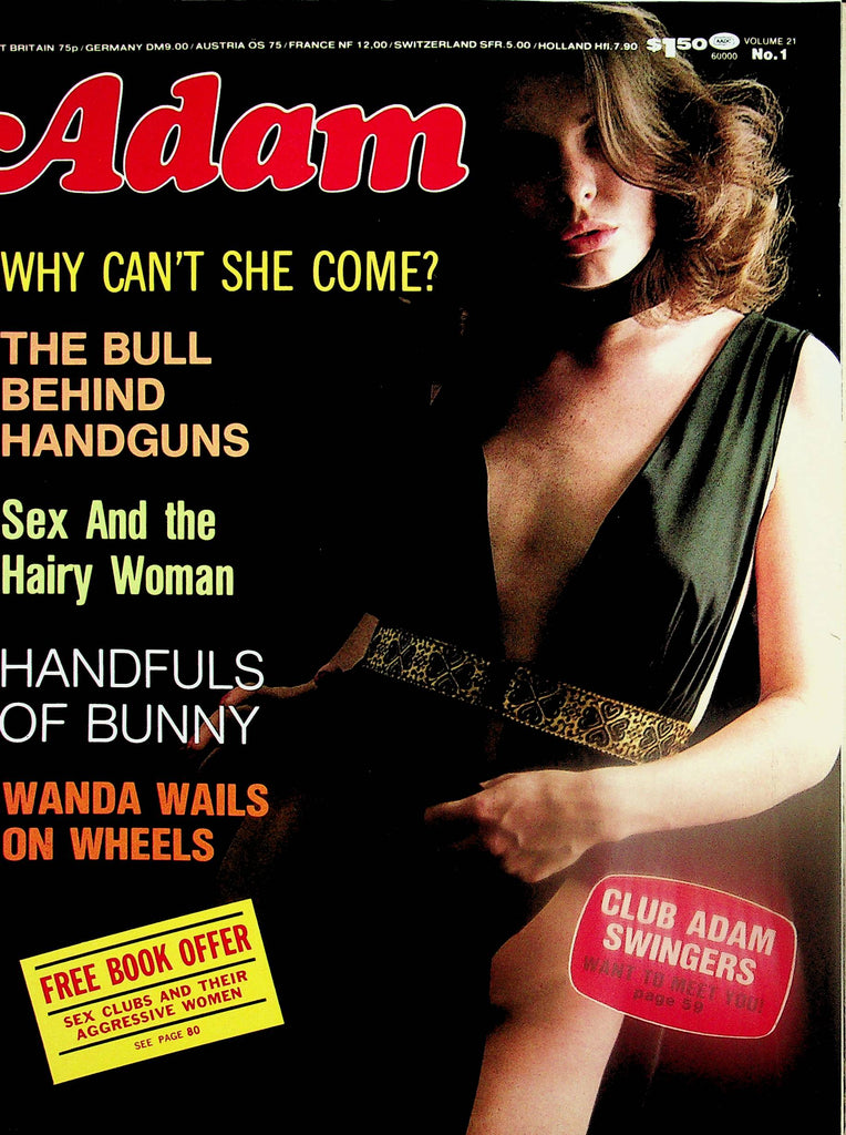 Adam Magazine  Handfuls Of Bunny Photos by Ron Vogel vol.21 #2  1977   062125lm-p