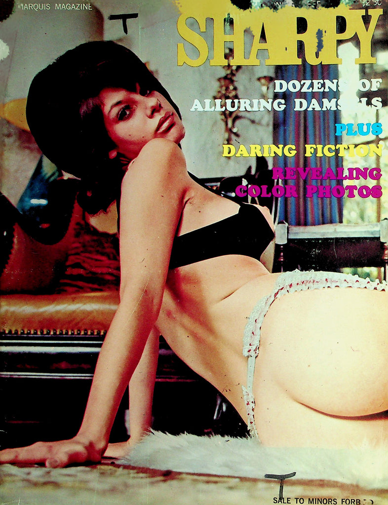 Sharpy Magazine  Dozens Of Alluring Damsels - Fanny Frolics, Bare, Blonde and Beautiful vol.1 #1  1969 @ 071726lmp-GSC