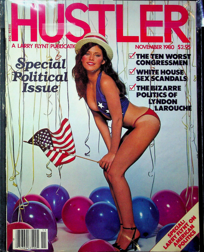 Hustler Magazine Special Political Issue November 1980 100223RP