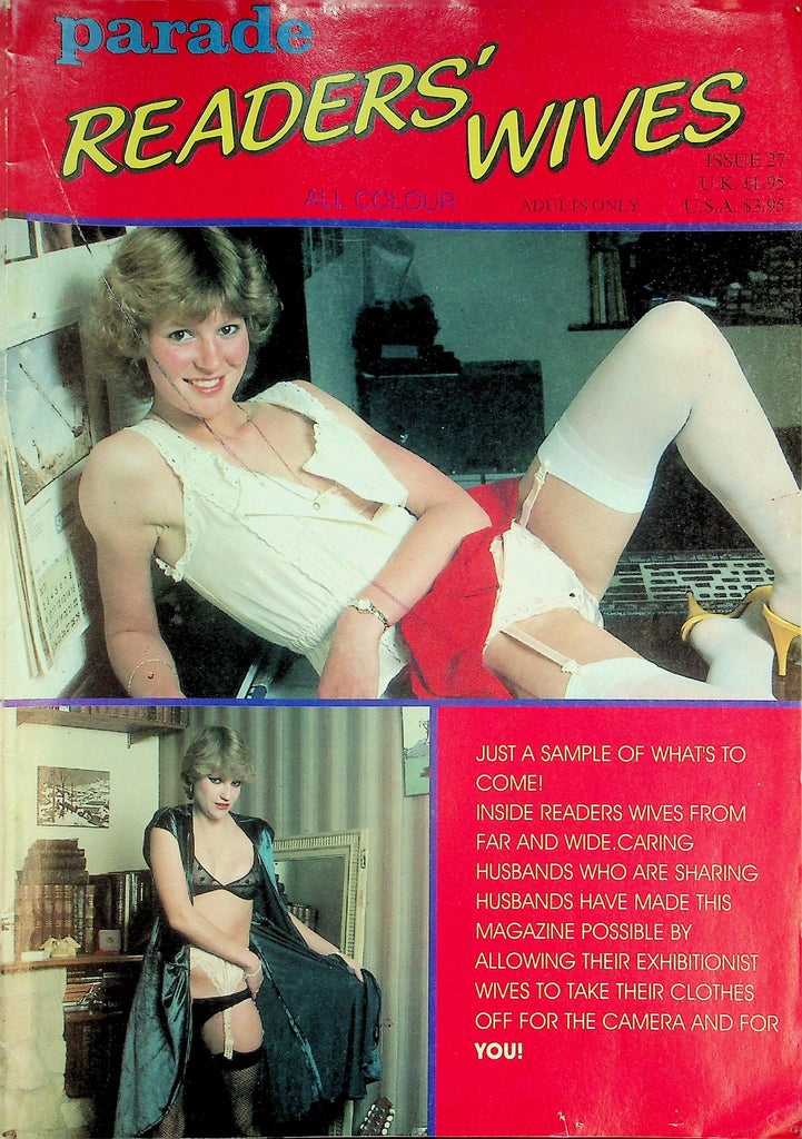 Parade Readers' Wives Magazine  Cover Wife Sharon  #27 1970's   102026AMP-