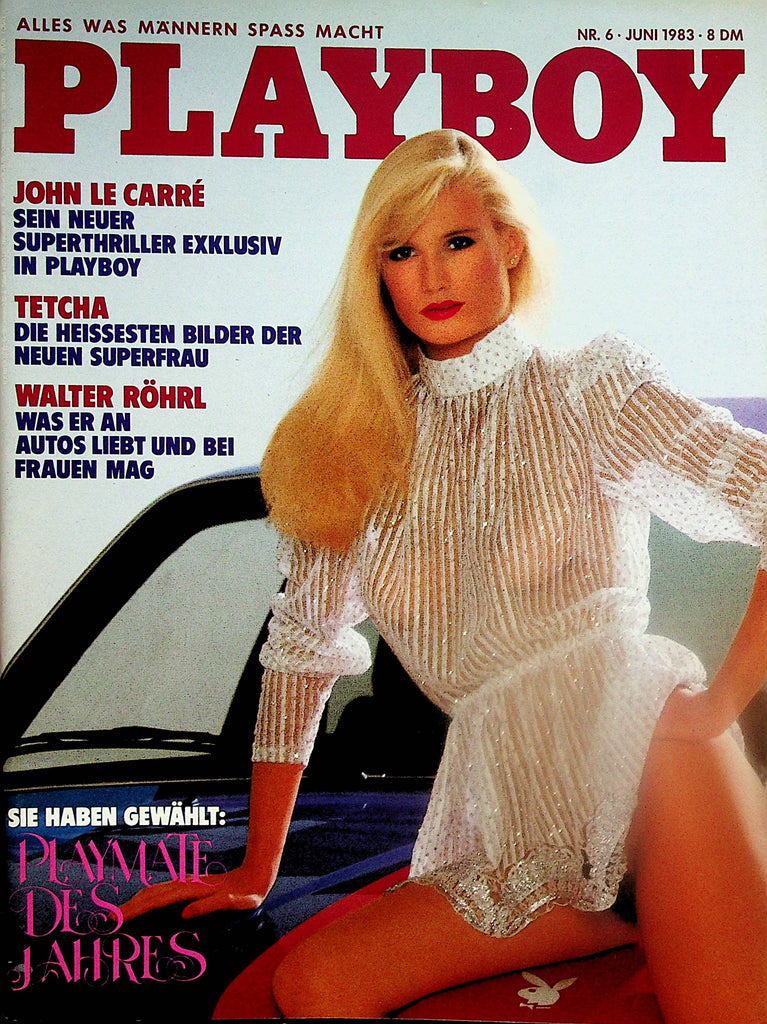 Playboy German International Magazine  w/CF   #6 June 1983      092824lm-p