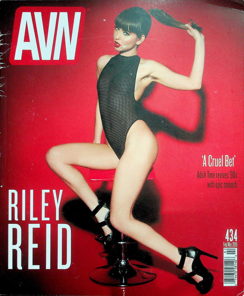 AVN Adult Video News Oversized Magazine   Riley Reid  #434  Feb/Mar 2009  Over 100 Pages!    010626lmp