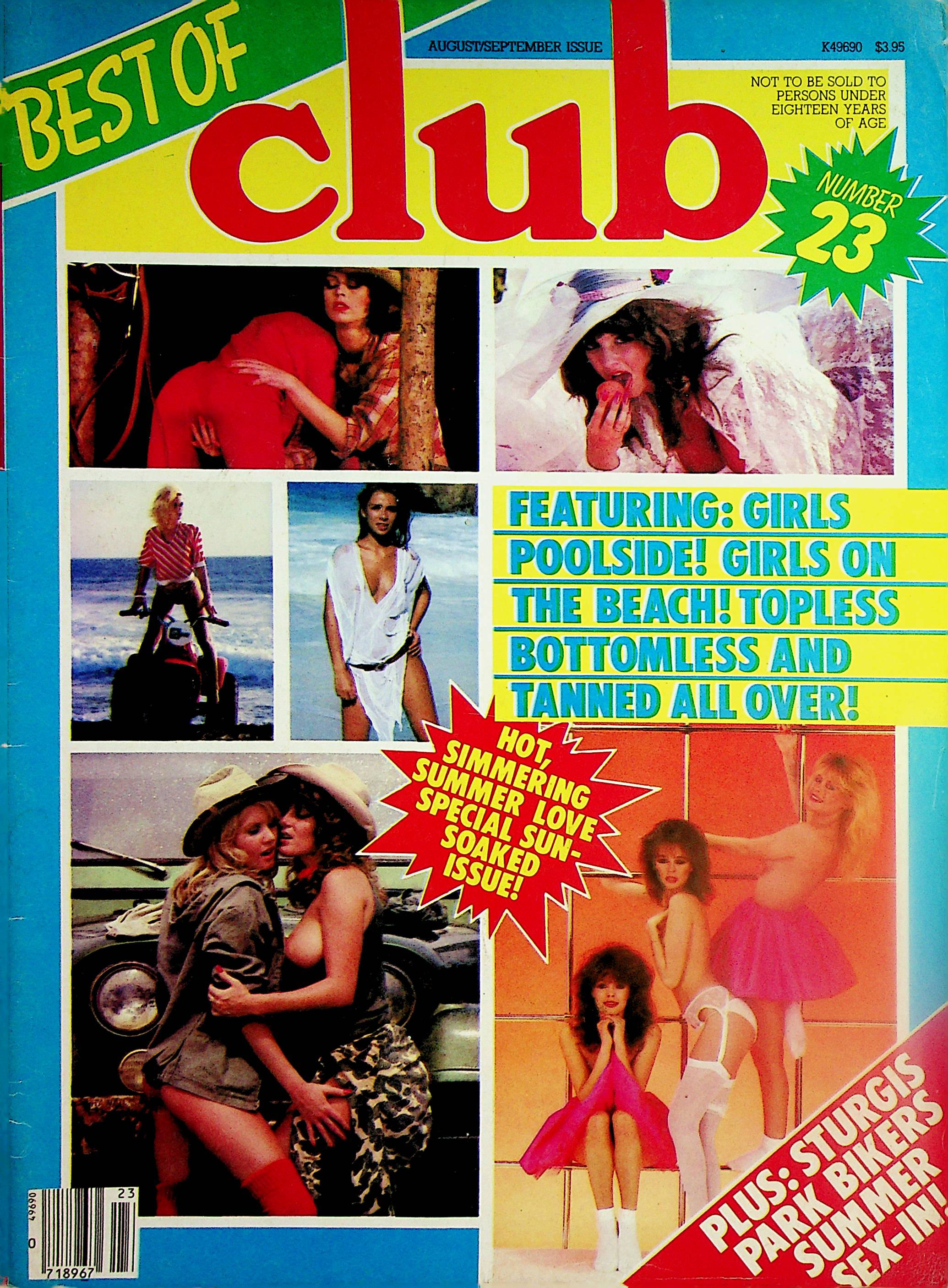 Best Of Club Magazine Girls Poolside! Girls On The Beach! Topless Bott –  Mr-Magazine