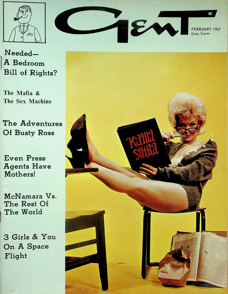 Gent Magazine  Centerfold Girl Annabel Lee  February 1967   010126lmp