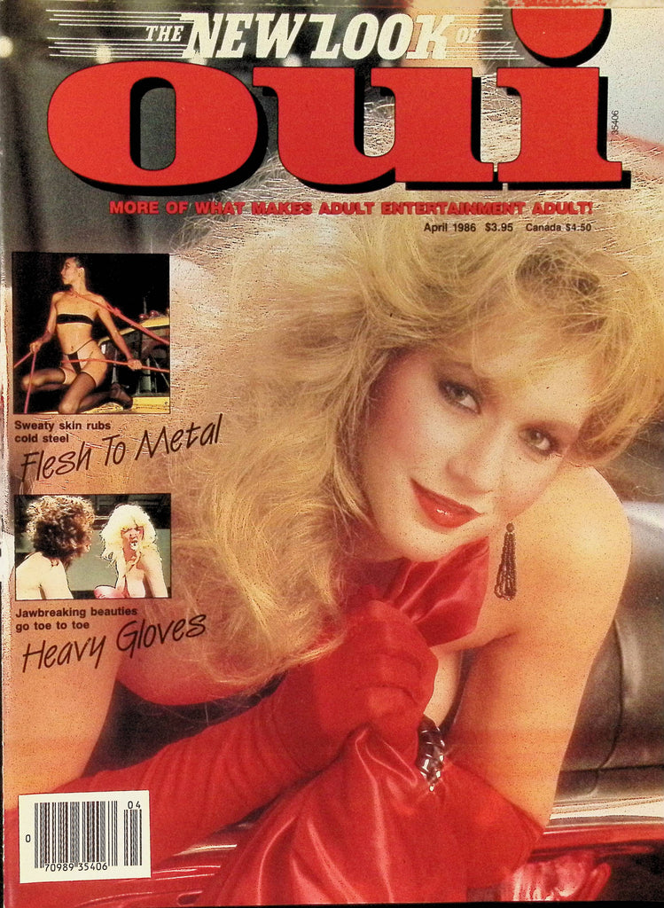 Oui Magazine April 1986 Marilyn Lisa Vicky 101725AMP