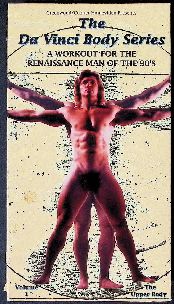 The Da Vinci Body Series Volume 1 The Upper Body Greenwood/Cooper Home Video Gay VHS 1993 102924JKVHS4