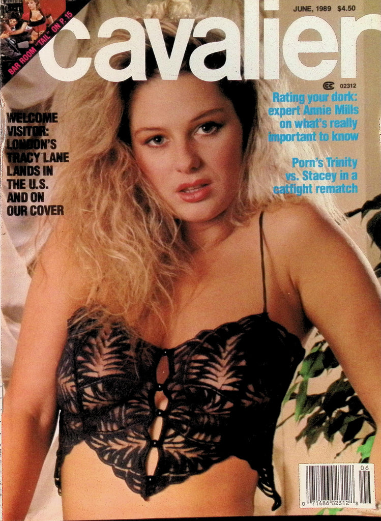 Cavalier Adult Magazine Cover Girl Tracy Lane June 1989  070726AMP-