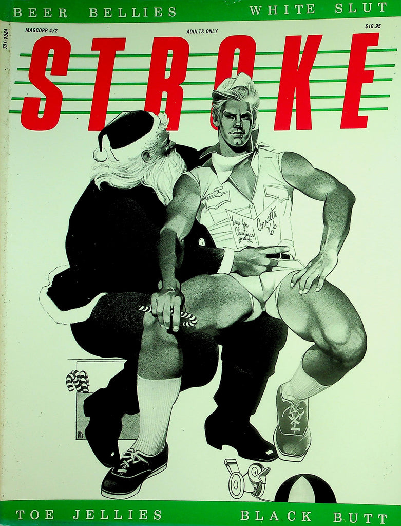 Stroke Gay Magazine  White Slut / Black Butt   vol.4 #2  1984  Magcorp   053126lmp-GSC
