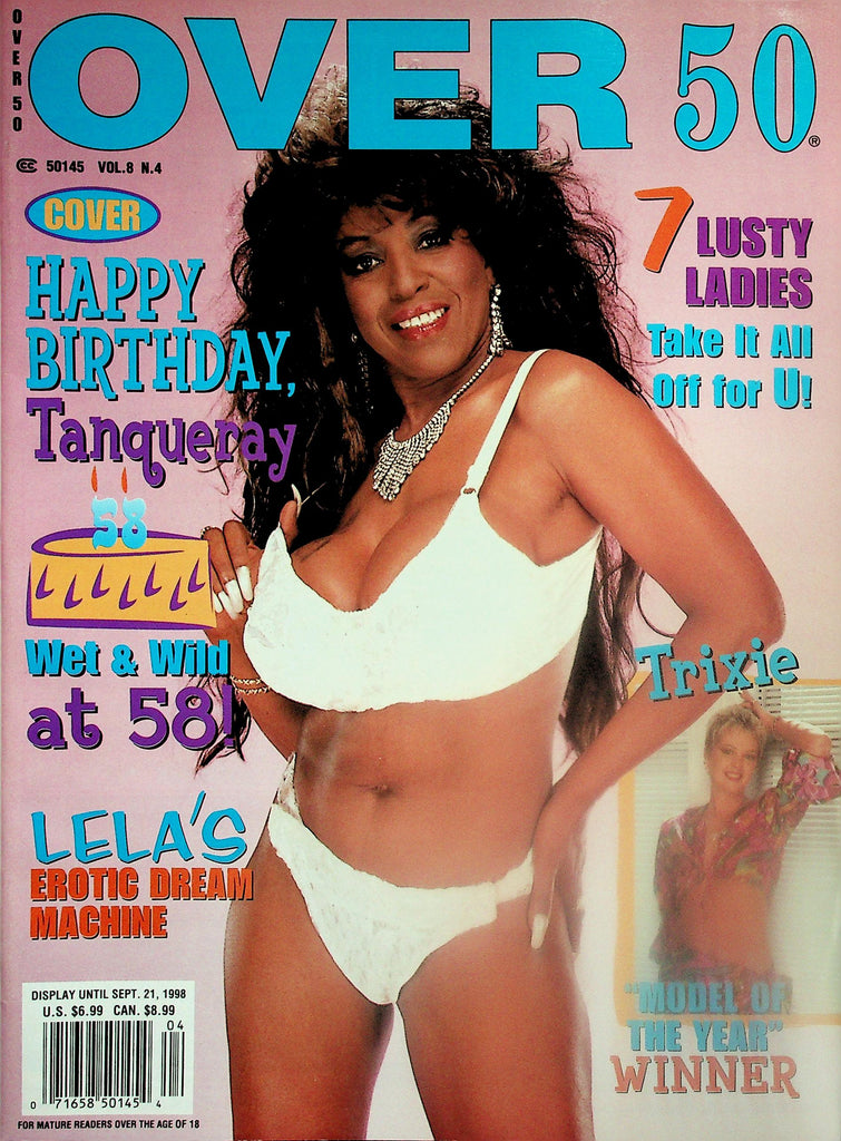 Over 50 Magazine  Covergirl Tanqueray  vol.8 #4  1998   111225lm-p