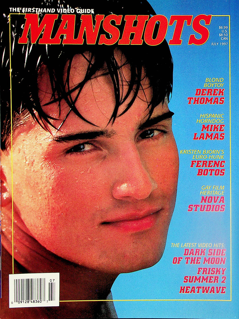 Manshots Gay Magazine   Derek Thomas / Mike Lamas  July 1997    061524lm-p