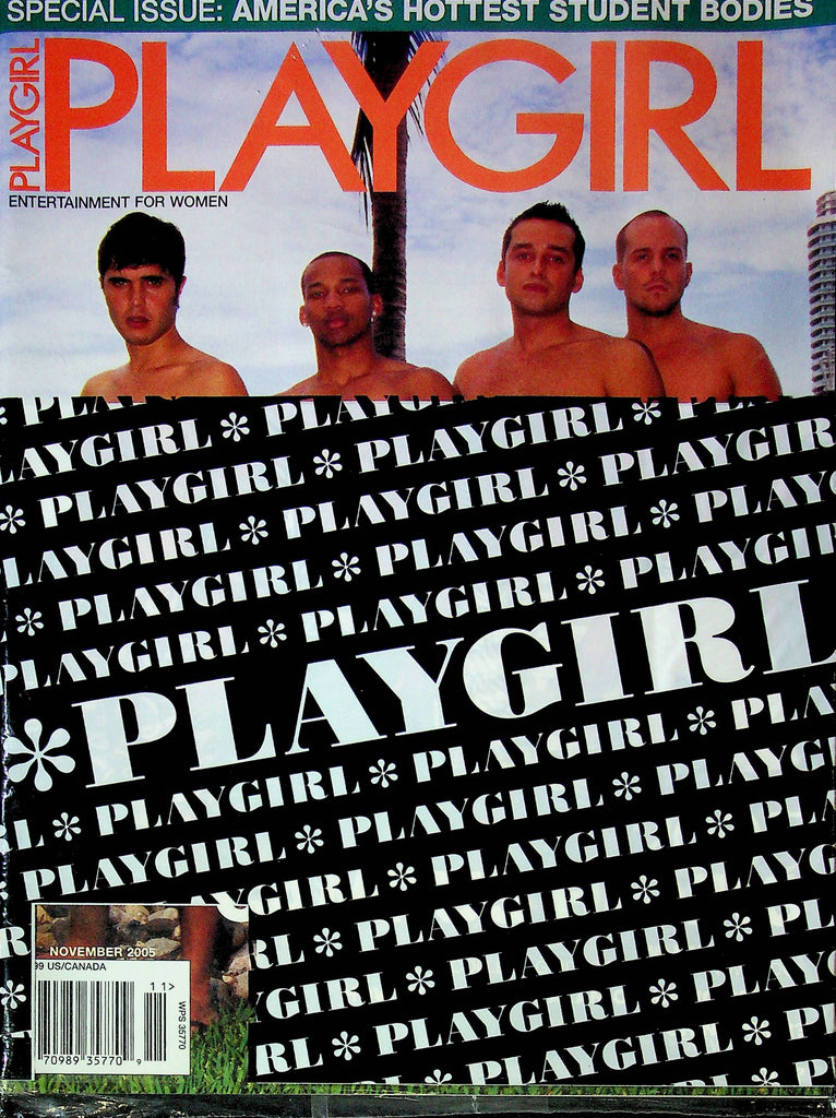 Playgirl Magazine Hottest College Studs November 2005 SEALED 010524RP