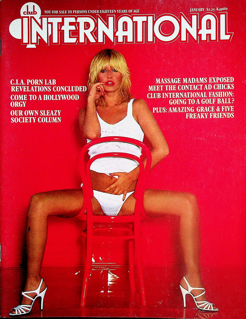 Club International Magazine  Centerfold Girl Grace  January 1978  Paul Raymond  102624lm-p