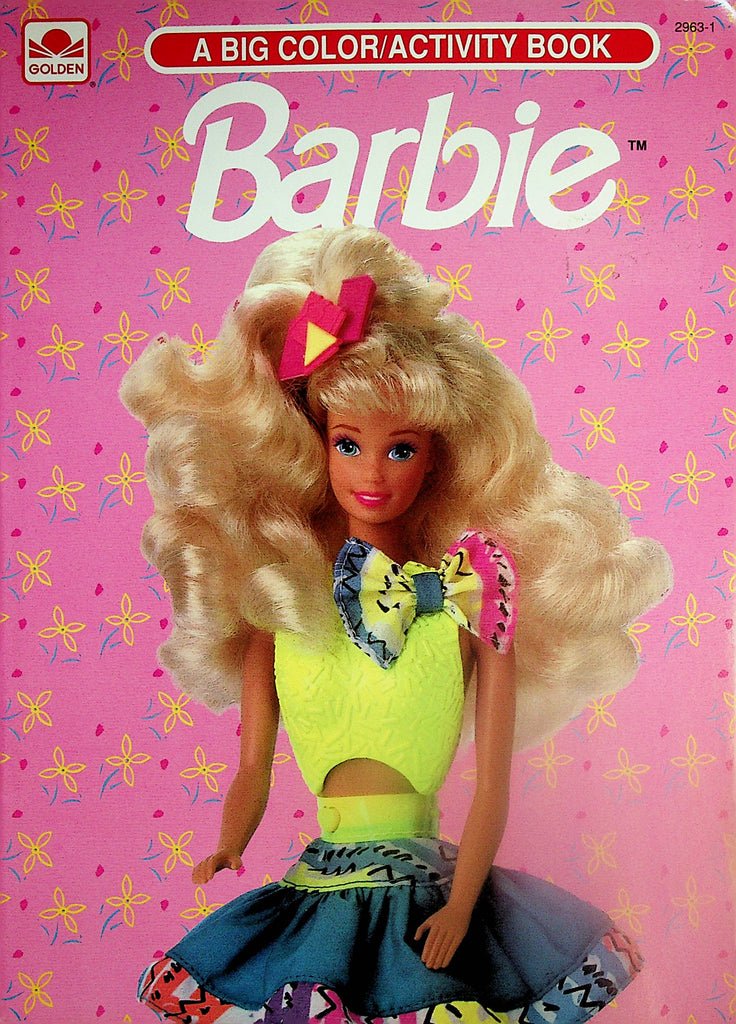 Barbie A Giant Coloring Book 1992 Mattel,  by Golden Book    082324lm-p2