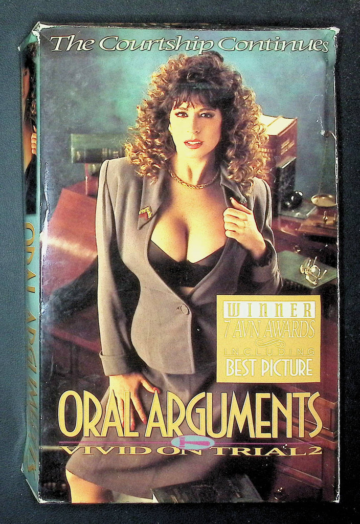 Oral Arguments Vivid On Trial 2 Vivid VHS 1980's Christy Canyon Brit Morgan 040925DMVHS2