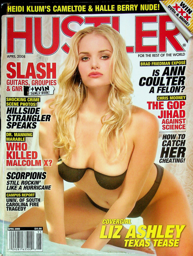 Hustler Magazine Ft. Liz Ashley & Slash April 2008 070125RP