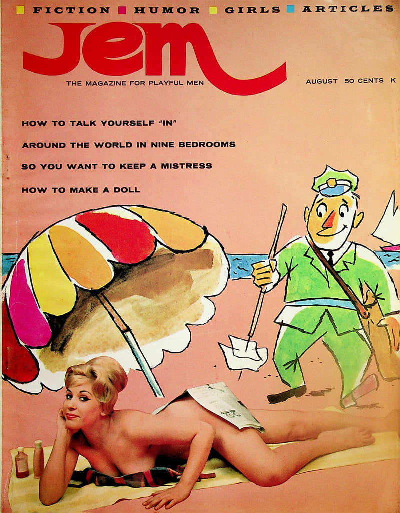 Jem Vintage Magazine  Marilyn Monroe, Jane Russell, Brigitte Bardott  August 1960's     090623lm-p