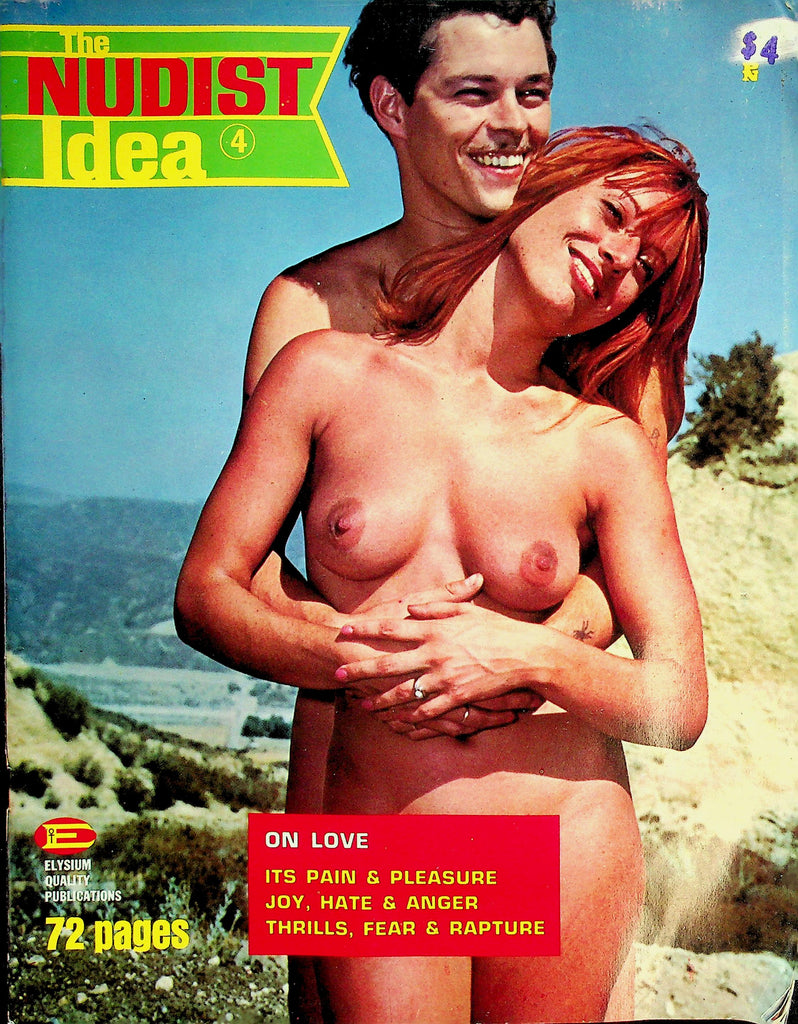 The Nudist Idea Magazine  On Love, Its Pain & Pleasure Joy, Hate & Anger  #4 1966  by Elysium   101426lmp-GSC