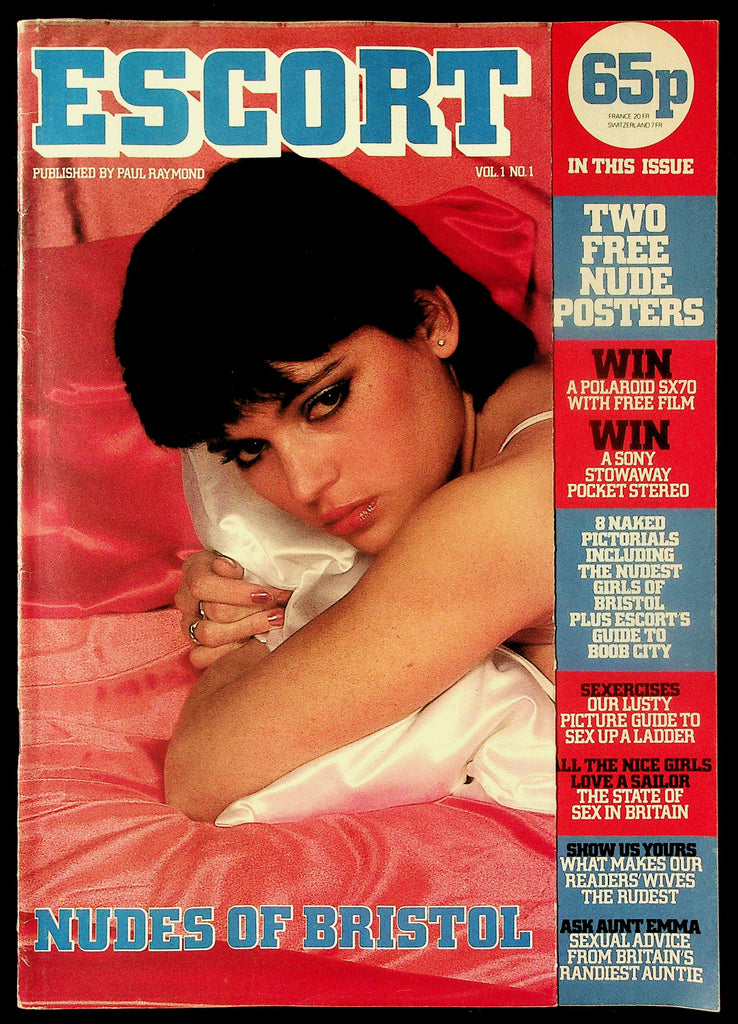 Escort Adult Magazine V1, #1 1981 Covergirl Alison Roberts 091126HRP2-39