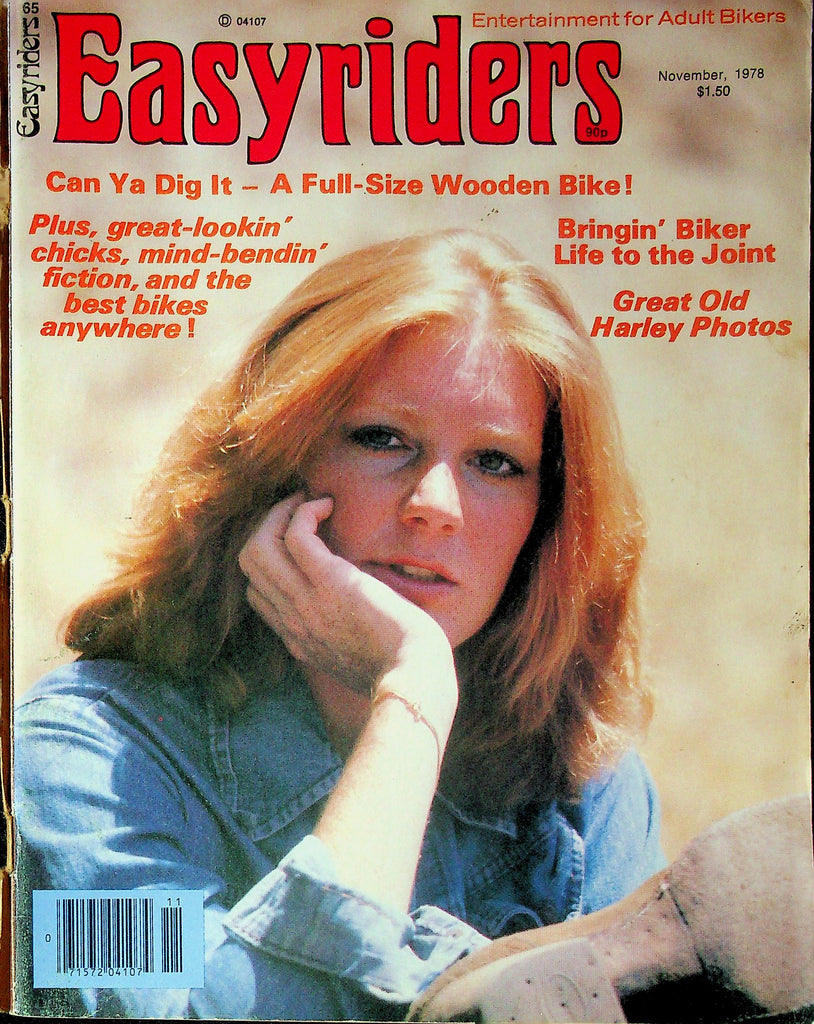 Easyriders Magazine Great Old Harley Photos November 1978 081225RP2-