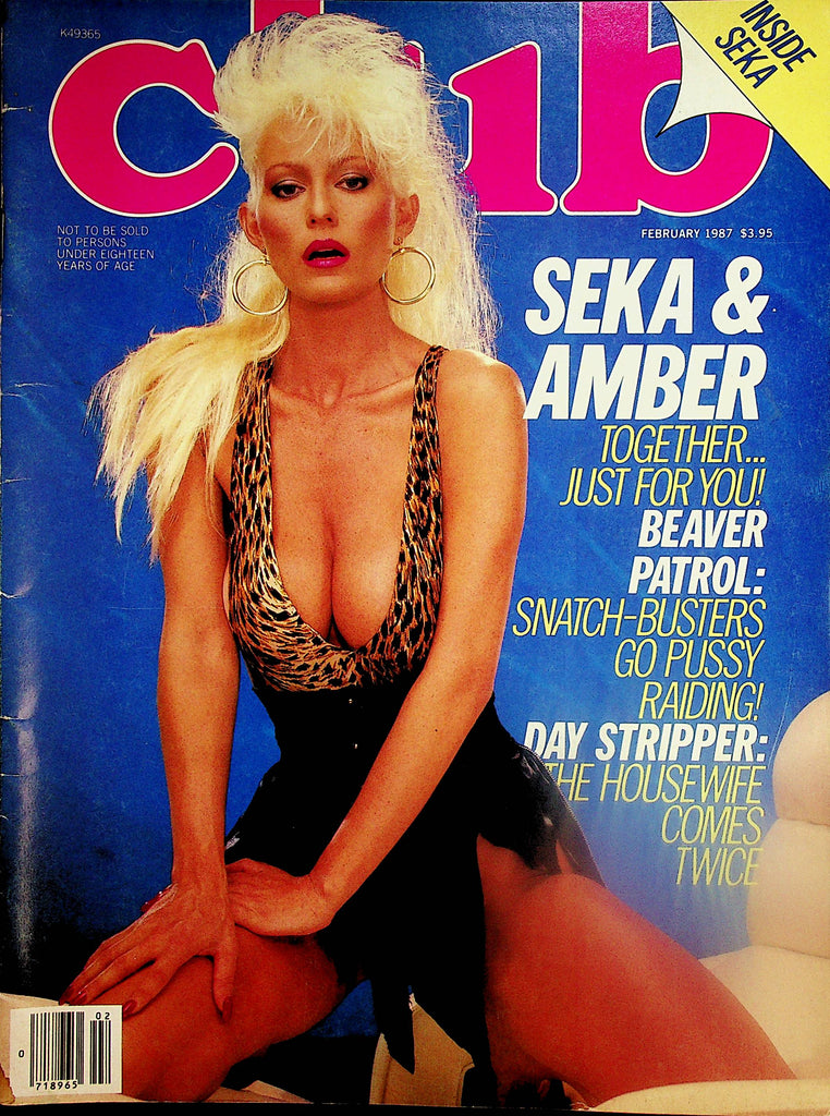 Club Magazine   Seka & Amber Lynn  February 1987   060324lm-p