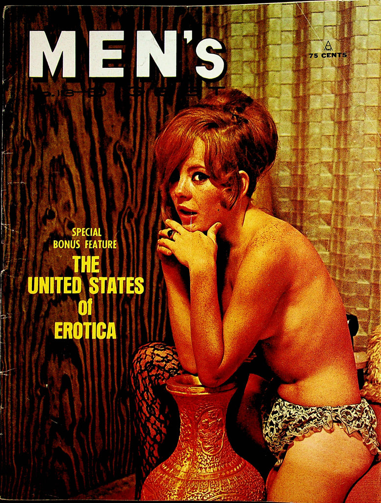 Men's Digest Magazine  Covergirl Anja Brousseau / Special - The United States O Erotica  #113  1970     061623lm-p