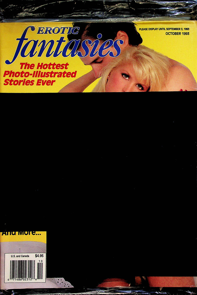 Erotic Fantasies Magazine  Tami Monroe  October 1993 new/sealed   010224lm-p
