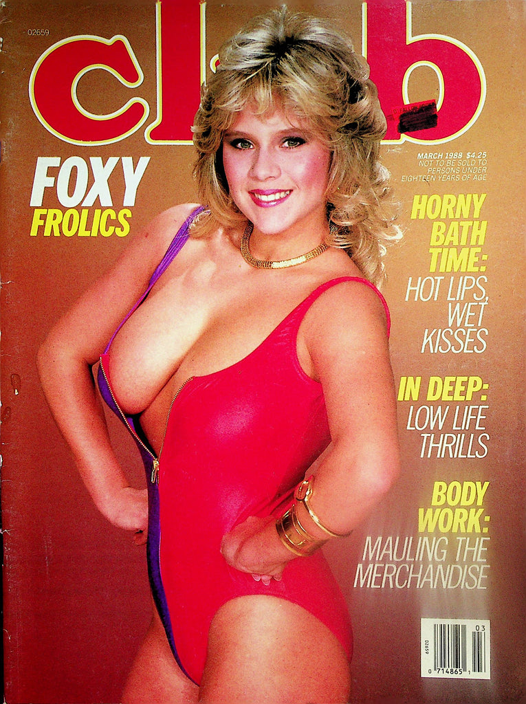 Club Magazine  Covergirl Samantha Fox  March 1988   062824lm-p