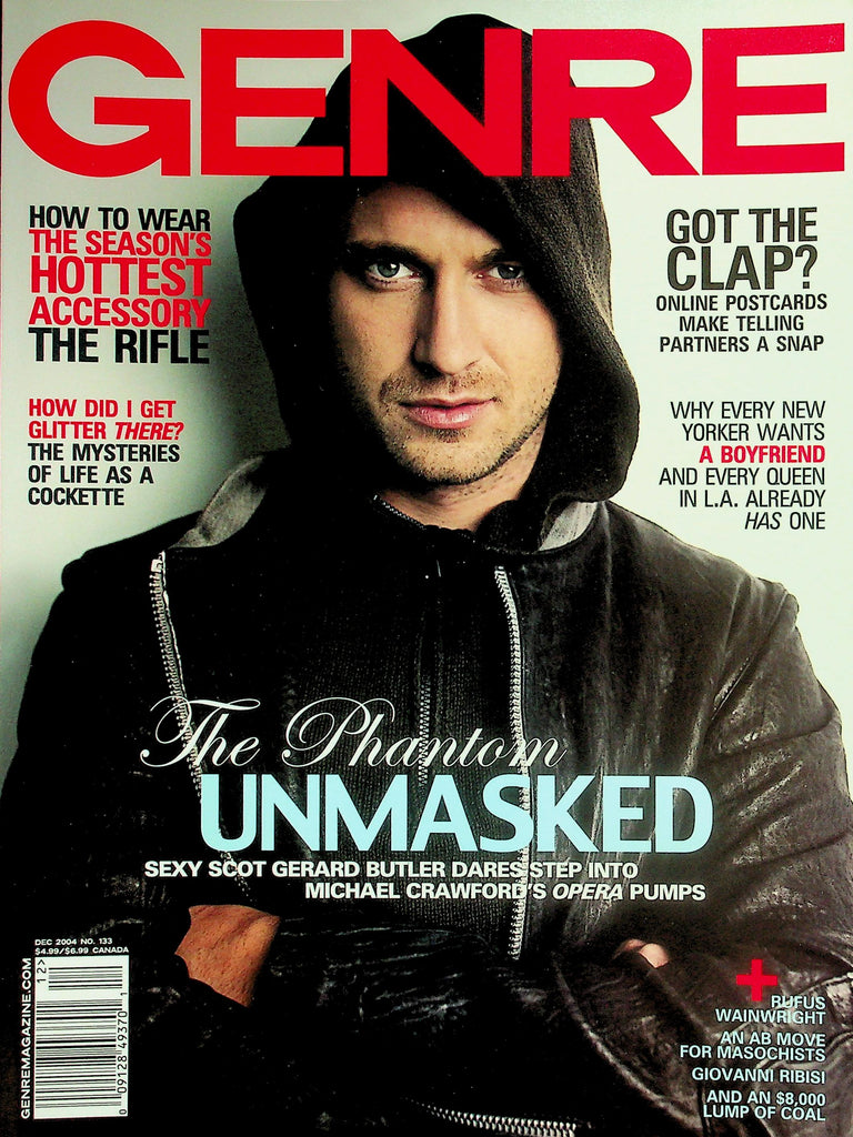Genre Gay Interest Magazine  The Phantom Unmasked Sexy Scott Gerard Butler  December 2004     042326lmp