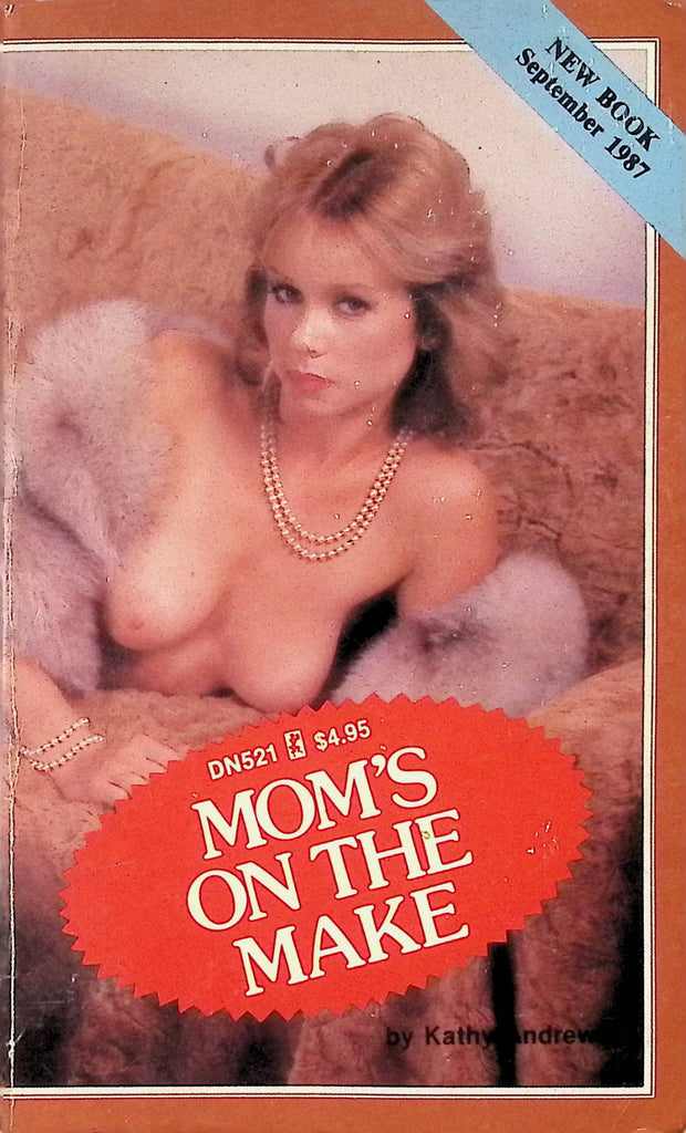 Mom's on the Make by Kathy Andrews September 1987 DN 521 Greenleaf Classics Adult Erotic Paperback Novel-060424AMP