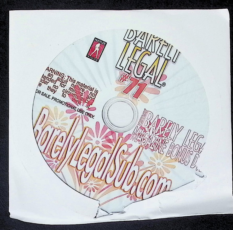 Barely Legal Magazine Bonus DVD #71 010526AKDVD-A3