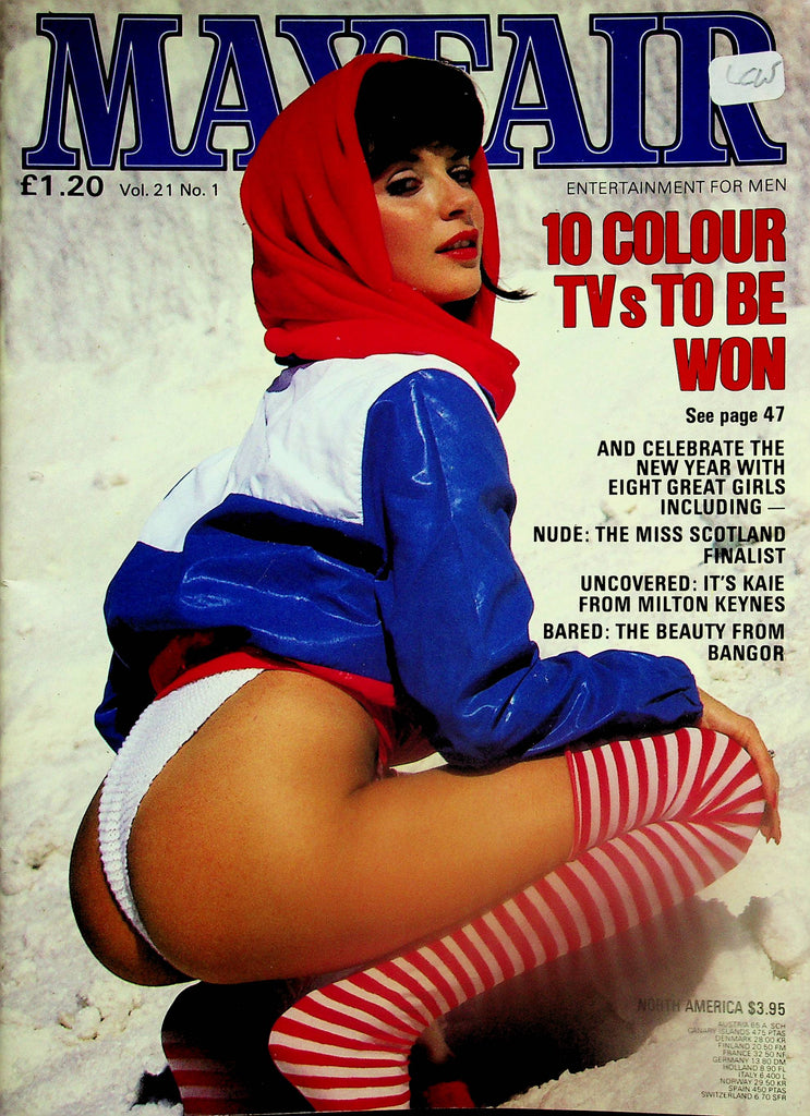 Mayfair Magazine  Nude: Miss Scotland Finalist  vol.21 #1  1980's    051925lm-p