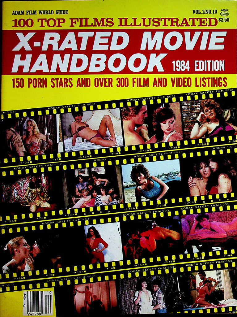 X-Rated Movie Handbook 1984 Edition 150 Porn Stars!  Seka, John Holmes,  and More1      051323lm-p