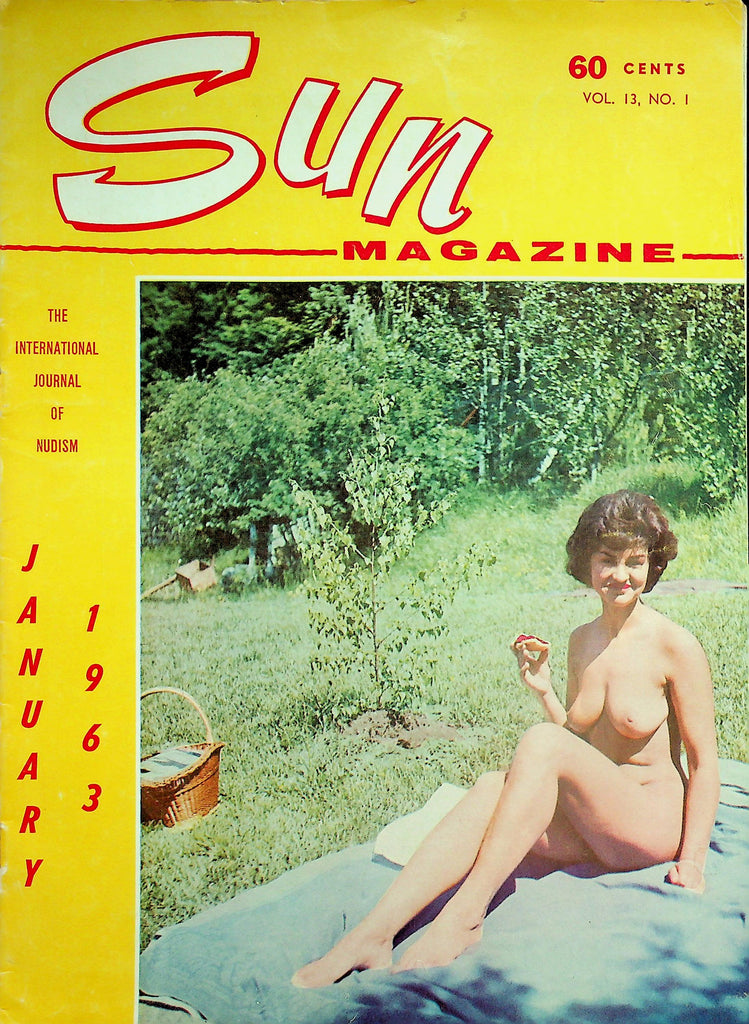 Sun Magazine  Journal Of Nudism   January 1963      032426lmp