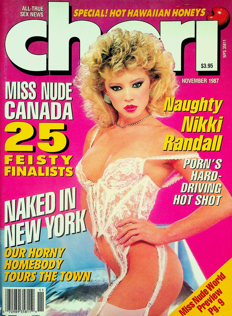 Cheri Magazine  Special! Hot Hawaiian Honeys / Naughty Nikki Randall  November 1987     122325lmp