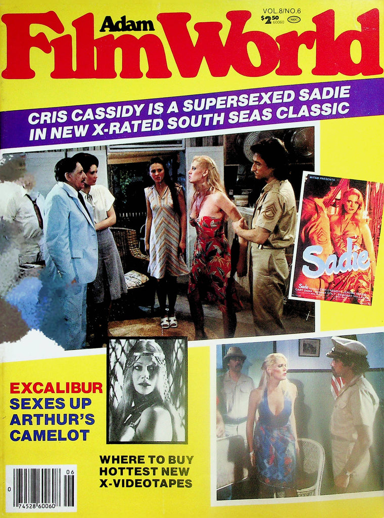 Adam Film World Magazine  Sadie Starring Chris Cassidy  vol.8 #6  1981  071425lm-p