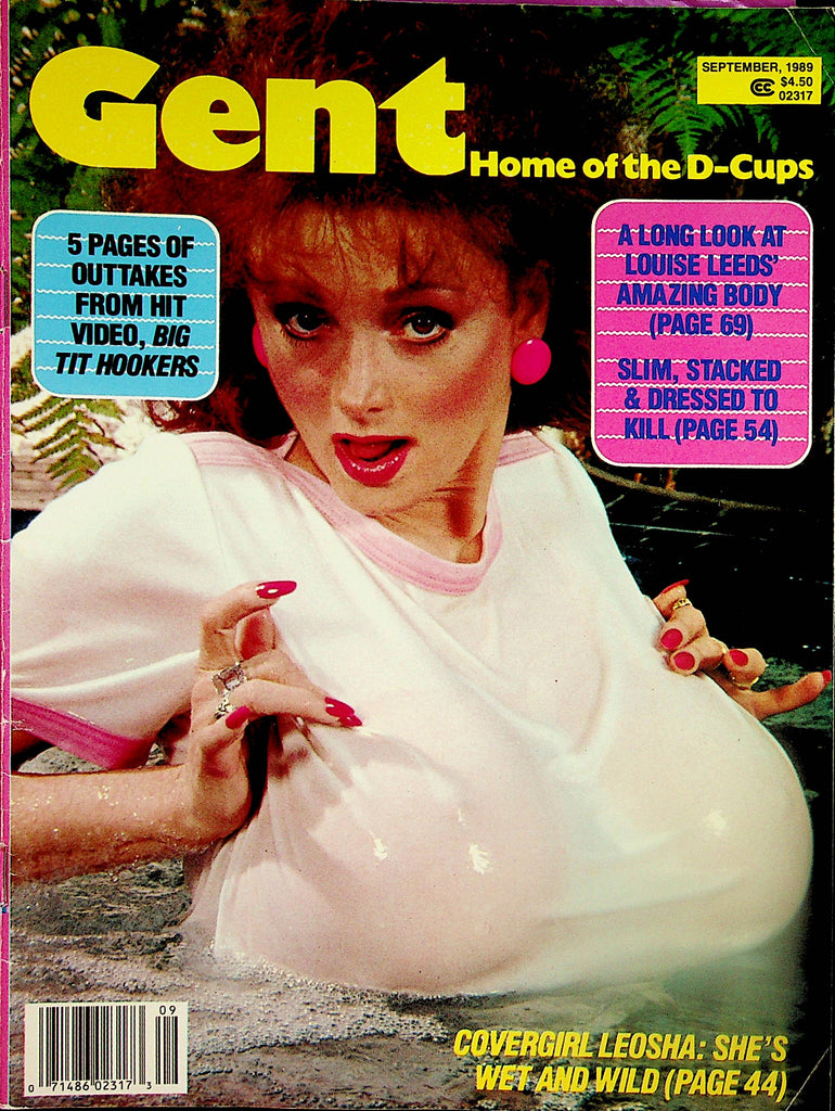 Gent Busty Magazine  Covergirl Leosha  September 1989      030324lm-p