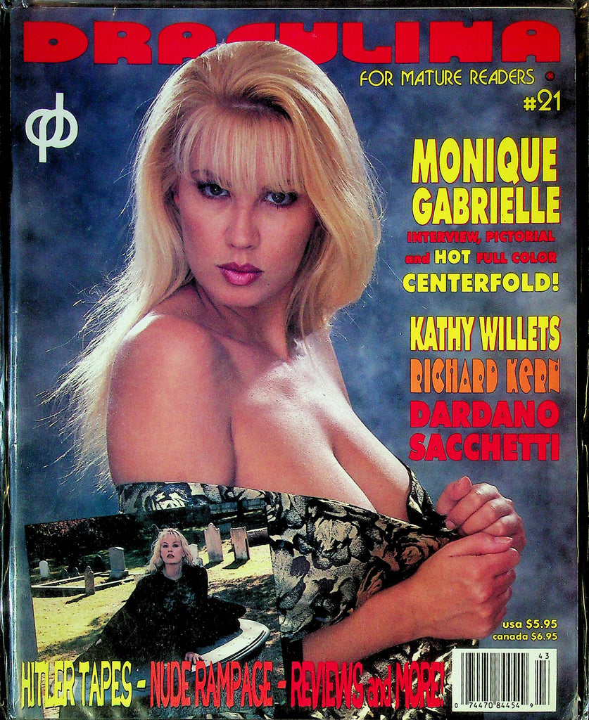 Draculina Magazine Ft. Monique Gabrielle & Kathy Willets Issue No.21 072325RP-