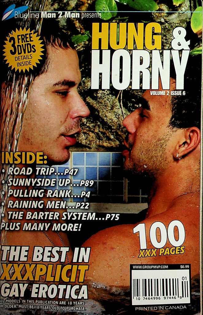 Hung & Horny Gay Digest  Road Trip / Raining Men   vol.2  #6  2010  by Blueline     090923lm-p