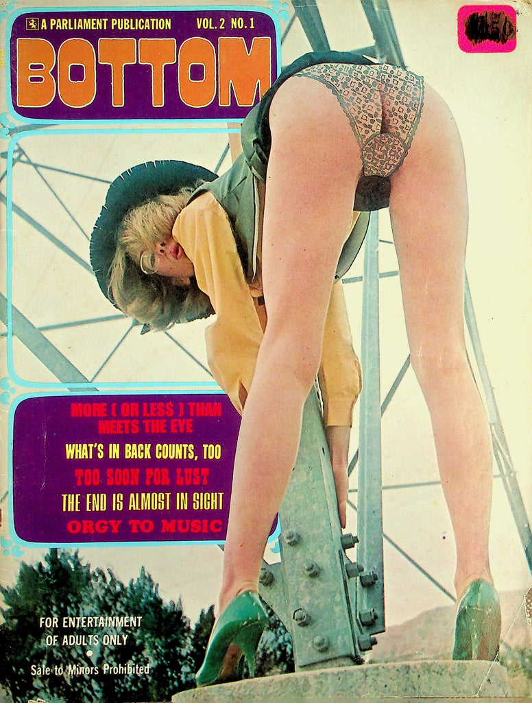 Bottom Magazine  Asses Up! /  What's In Back Counts, Too    vol.2 #1  1970   052626lmp-GSC