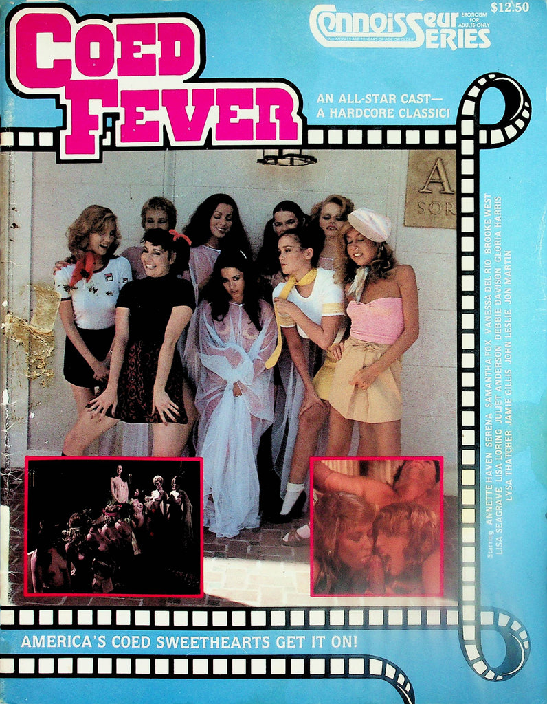 Coed Fever Magazine   Annette Haven, Serena, Samantha Fox, Vanessa Del Rio & More!   #1  1980's     082125lm-p2