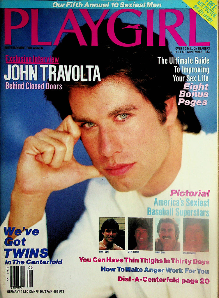 Playgirl Magazine John Travolta  September 1983  031025lm-p2