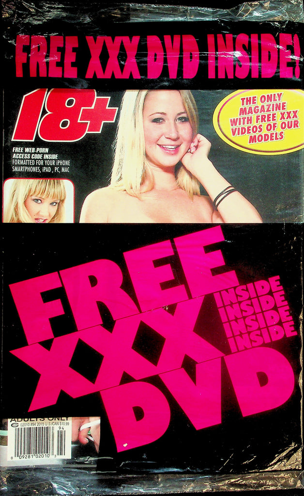 18+ Magazine   Casi James  #94  2015  w/DVD  New/Sealed  041426lmp