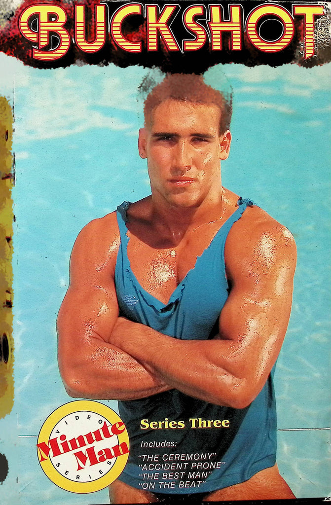 Buckshot Minute Man Video Series 3 The Ceremony Accident Prone BC125 Hal Rodman Mark Christian Troy Yeager 1988 Gay Male Adult VHS 081924AMPVHS2