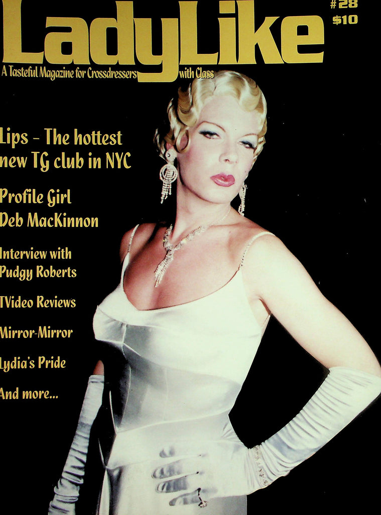 Lady Like Crossdressers Magazine  Profile Girl Deb MacKinnon   #28 1996   022326lmp