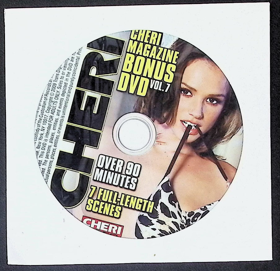 Cheri Magazine Bonus DVD #7 Adult DVD Cheri Video 022026AKDVD-D10